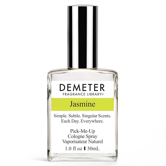 DEMETER Natural Perfume Spray Cologne for Women, Jasmine, 1 oz