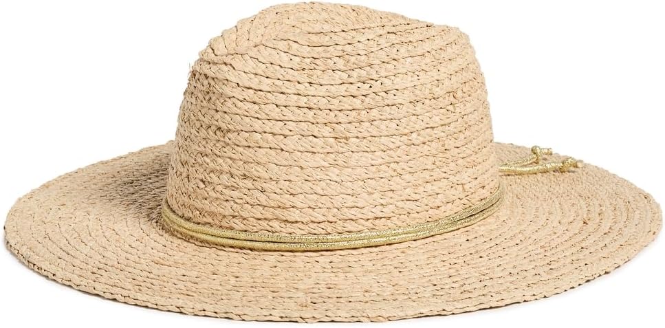 Hat Attack Women's Braided Raffia Continental Hat
