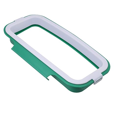 Portable Trash Bag Holder Hanging Kitchen Cupboard Door Back Style Stand Trash Garbage Bags Storage Rack