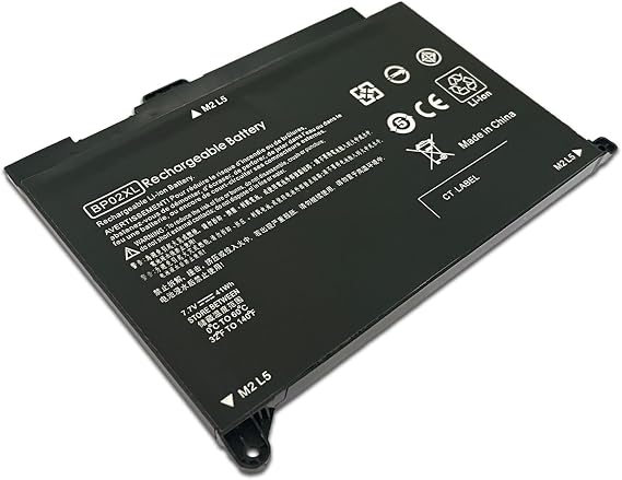 BP02XL 849909-850 849569-421 849909-855 849569-542 Laptop Battery Replacement for HP Pavilion 15-AU000 15-AW000 15T-AW000 Series 15-AU063CL 15-AU091NR 15-AU010WM 15- AU123CL 15-AW068NR (7.7V 41Wh)