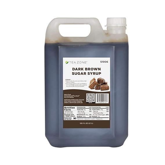 Tea Zone 11.5 lb Dark Brown Syrup