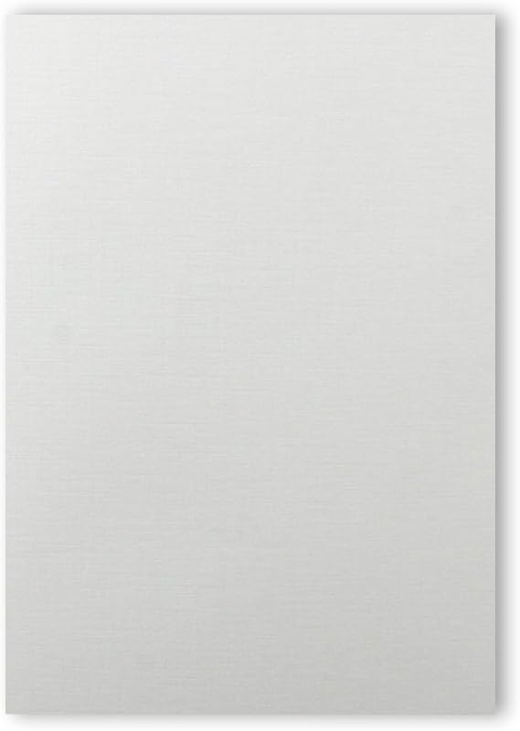 Zeta Linen Fine Paper with Linen Structure DIN A4 for High-Quality Documents 100 g/m² Pack of 100