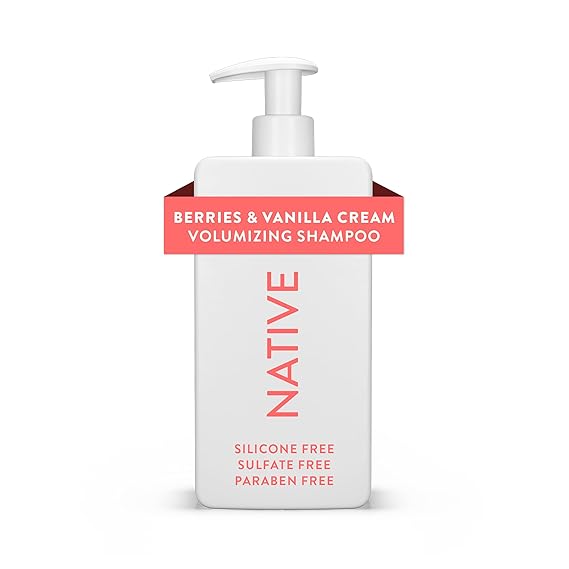 Native Volumizing Shampoo Berries & Vanilla Cream 16.5 fl Oz.