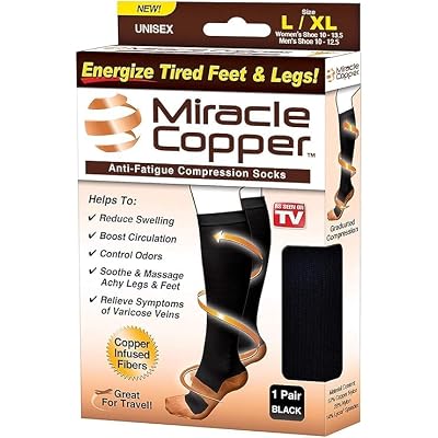 Infused Compression Socks 3-pack Sm