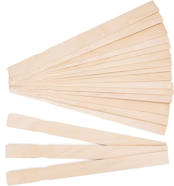 30 Pcs Wooden Paint Stirrers,12 Inch Mixing Sticks