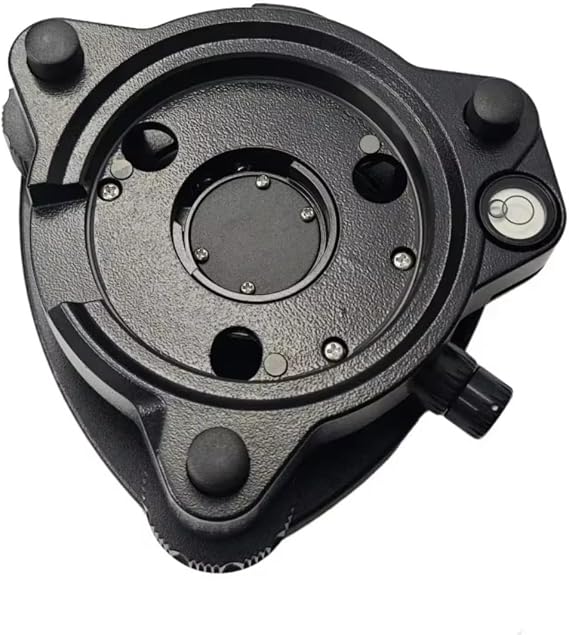 Survey Tribrach Replacement for Leica GDF112 Tribrach Theodolite GNSS GPS Total Station (Black, with Optical Plummet)