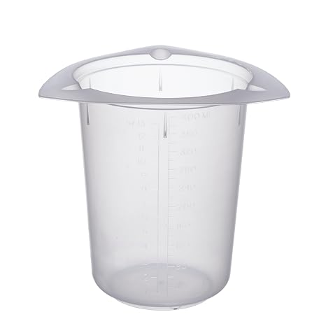 45317 Polypropylene Tri Pour Disposable Beaker, 400 mL, 25 Piece