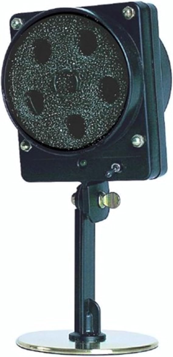 EDSYN FXF14 Black Compact Static-Safe FUMINATOR Bench Top Fume Extractor Fan with Task Light