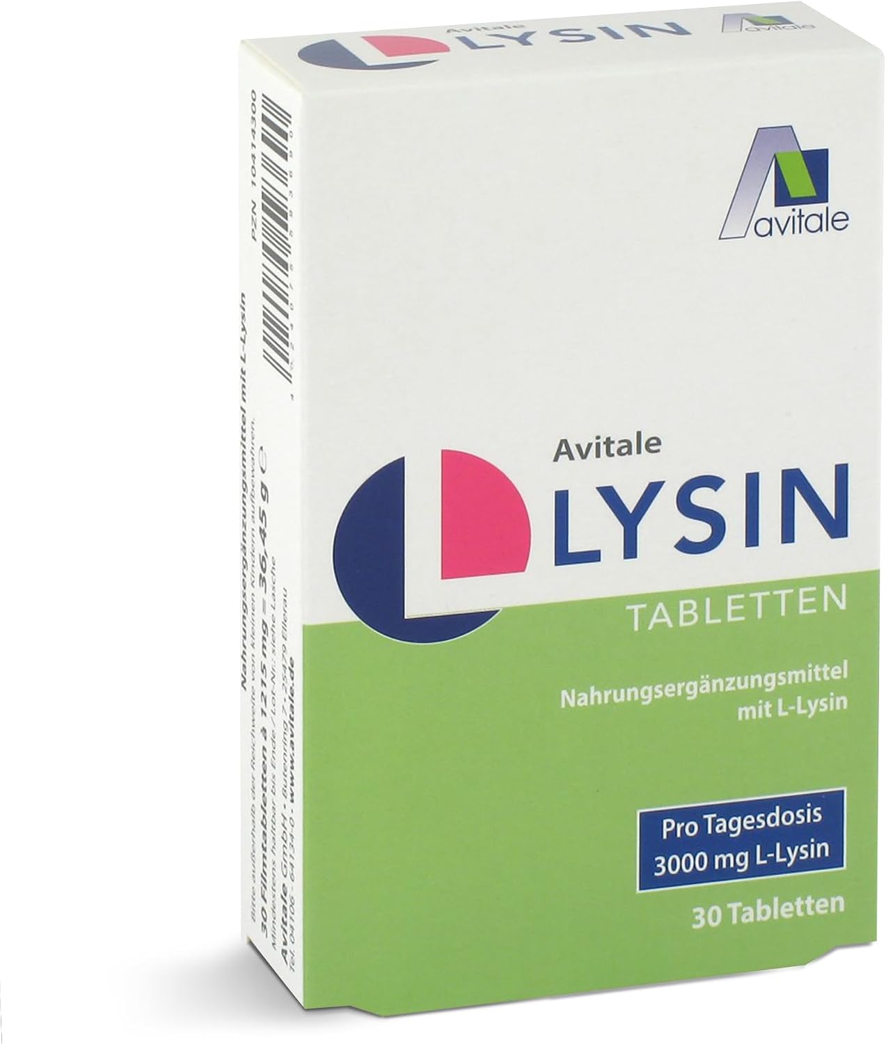Avitale L-Lysine 750 mg Tablets Pack of 30 [Pack of 1]