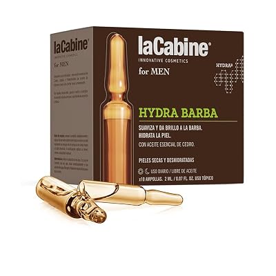 La Cabine Hydra Beard for Men 10 Ampoules of 2 ml,One Size