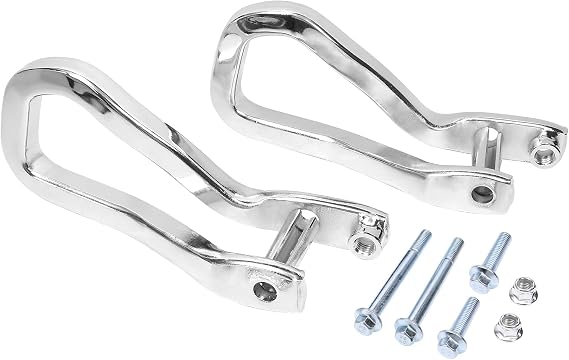 Front Tow Hooks Chrome Replacement for GMC Sierra 1500 2019-2026