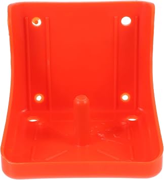 Happyyami Livestock Salt Feeder Tray Cattle Sheep Salt Licking Box Pe Material Brick Holder