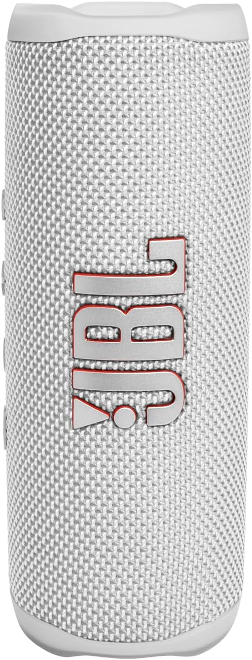 JBL Flip6, Bluetooth Speaker, IP67, White