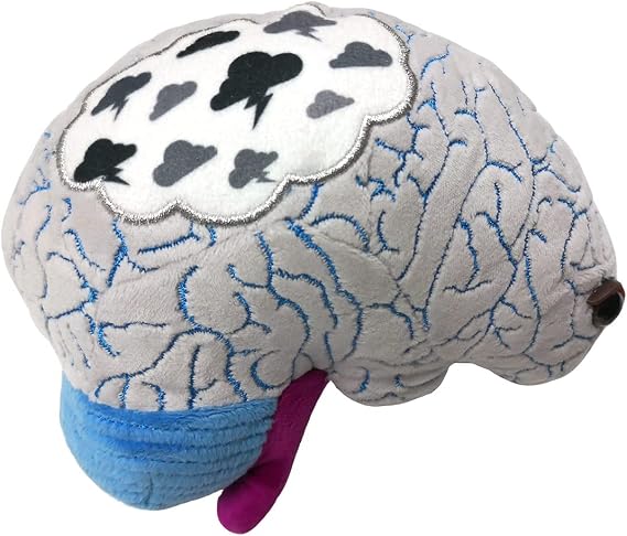 GIANT MICROBES Depression Plush, Depression Gifts, Emotional Support Stuffed Animal, Mental Health Matters, Mental Health Awareness, Emotional Support Gifts, Psychiatrist Gift, Psychology Gift