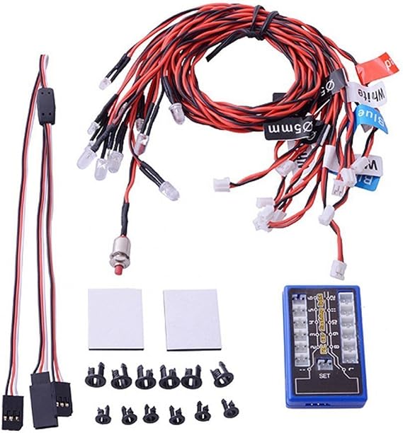 GoolRC Highlight 12 LED Flashing Light System for RC Cars