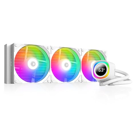 ID-COOLING FX360 TD 360mm AIO CPU Cooler, Real-Time CPU Temperature Display