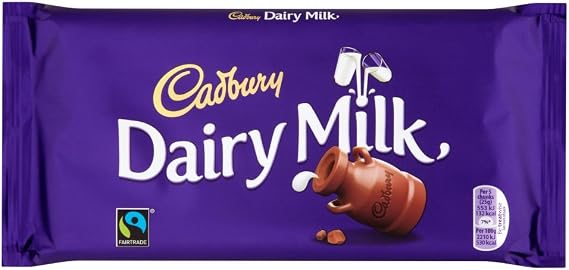 Cadbury Dairy Milk Chocolate Bar, 200g