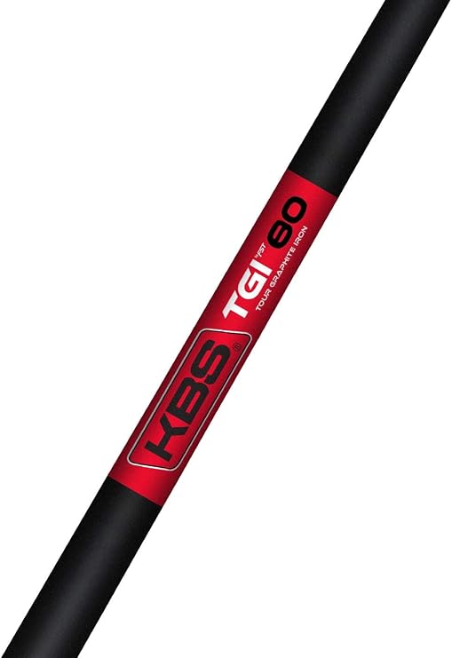 KBS TGI Tour 80 Graphite Iron Stiff Flex Golf Shaft - .370 Parallel Tip