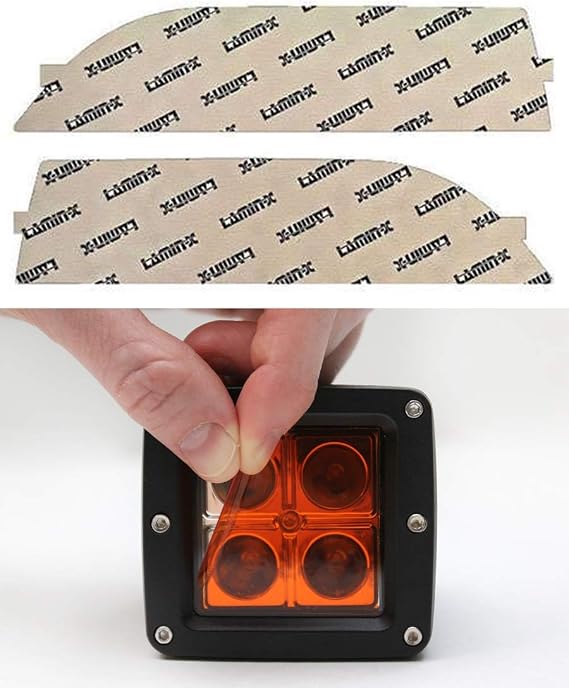 Lamin-x Custom Fit Amber Fog Light Covers for Audi S4 (13-16)