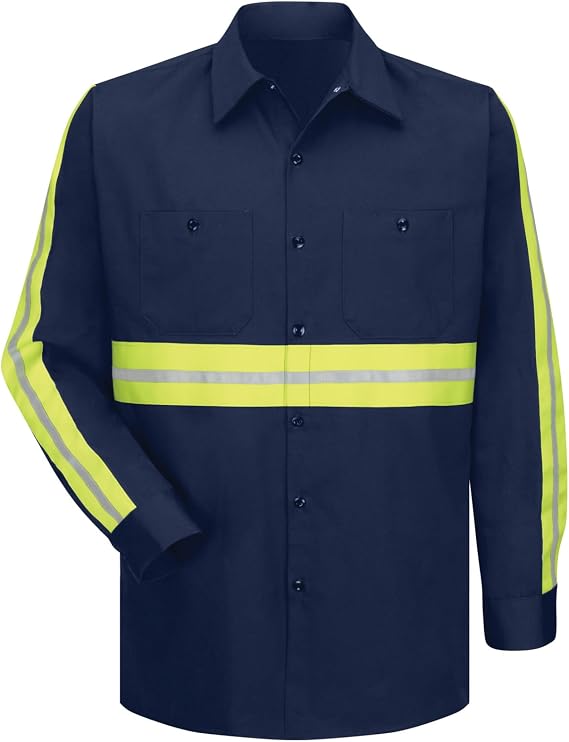 High Visibility Work Shirt - Long Sleeves