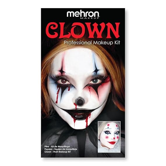 Mehron Makeup Professional Character Kit - CLOWN