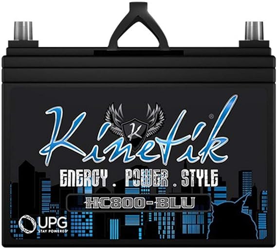 Kinetik HC800-BLU 12V 800 Watt Audio Battery for JL Audio Monoblock MHD750/1
