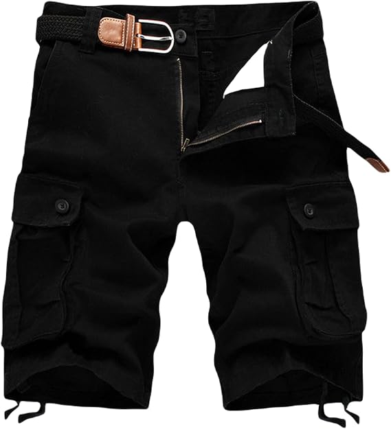 TOBILE Cargo Shorts Men Men’s Shorts Fashion Plaid Beach Shorts Camouflage Casual Men’s Shorts Military Short Pants