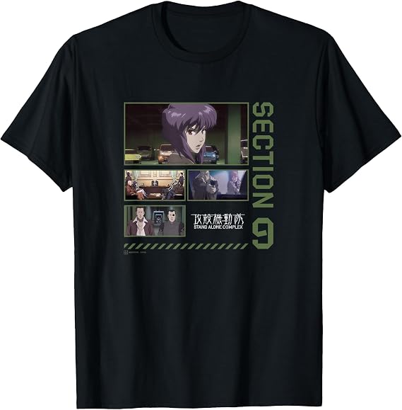 Ghost in the Shell: Stand Alone Complex Section 9 Frames T-Shirt