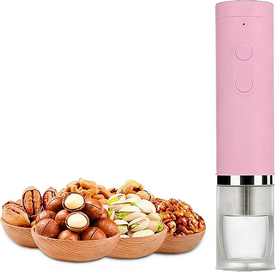 Electric Nutcracker, Automatic Nut Cracker for Walnuts Pecans Almonds, 40-50kg Strength, 360° Anti Splash Nut Opener Tool