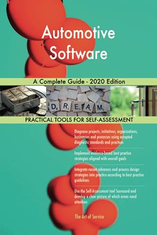 Automotive Software A Complete Guide - 2020 Edition