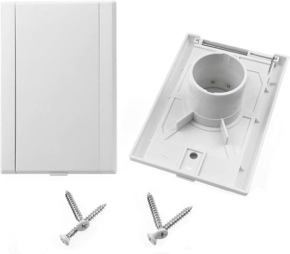 Standard Central Vacuum Wall Inlet Valve Cover Plate for Nutone Central Vac