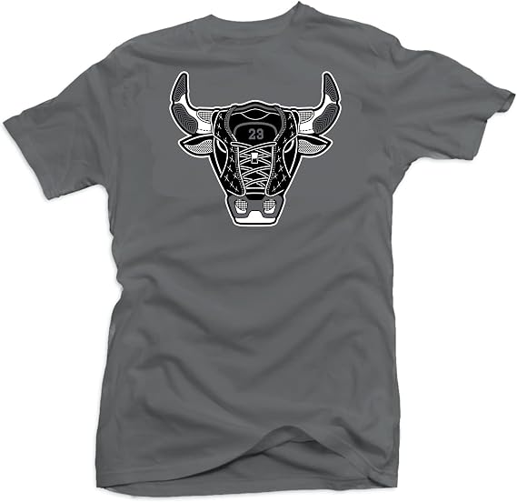 SNELOS Shirt to Match Sneaker Jordan 11 Cool Grey Match Jordan Tee