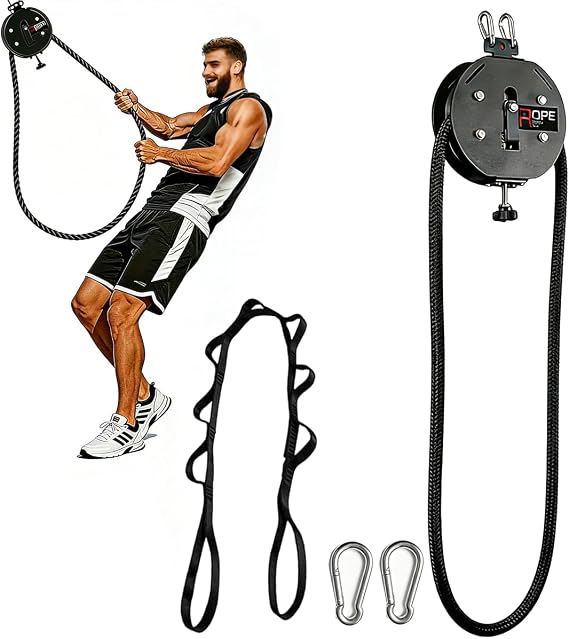 Endless Rope Trainer,Adjustable Resistance 66LB,14 FT