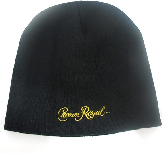 Crown Royal Beanie Hat Black
