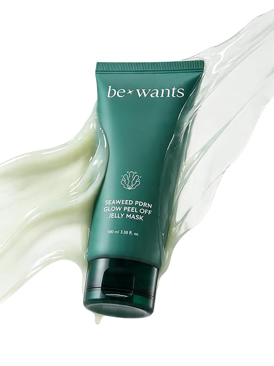 bewants Seaweed PDRN Glow Peel Off Jelly Mask | Pore Minimizing Peel Off Face Mask | Soothing PDRN Skincare & Vegan Skincare for Korean Glass Skin, 3.38 fl oz