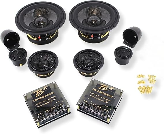 B2 Audio 6.5" REF SQ 3-Way Component Passive Crossover (B2-REFSQ63)