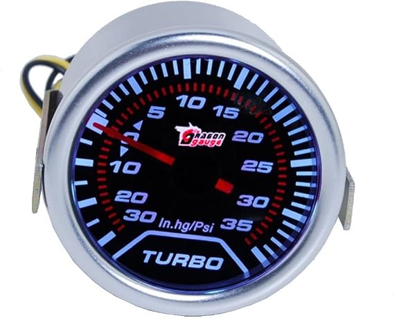ESUPPORT 2" 52mm Car Motor Universal Psi Turbo Boost Gauge Meter Kit