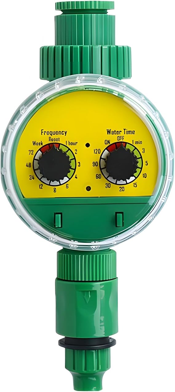 Automatic Garden Water Timer with Brass Inlet - Heavy Duty Hose Timer