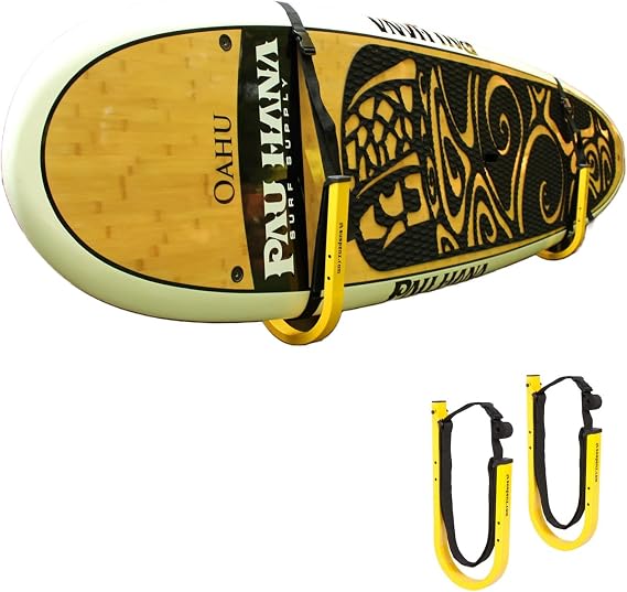 Suspenz SUP Storage Rack, Stand Up Paddle Board and Surfboard Rack with Safety Straps