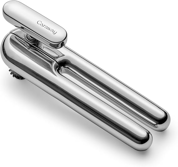 Caraway Stainless Steel Can Opener | Non-Toxic Essential Kitchen Tool, Ergonomic Handle
