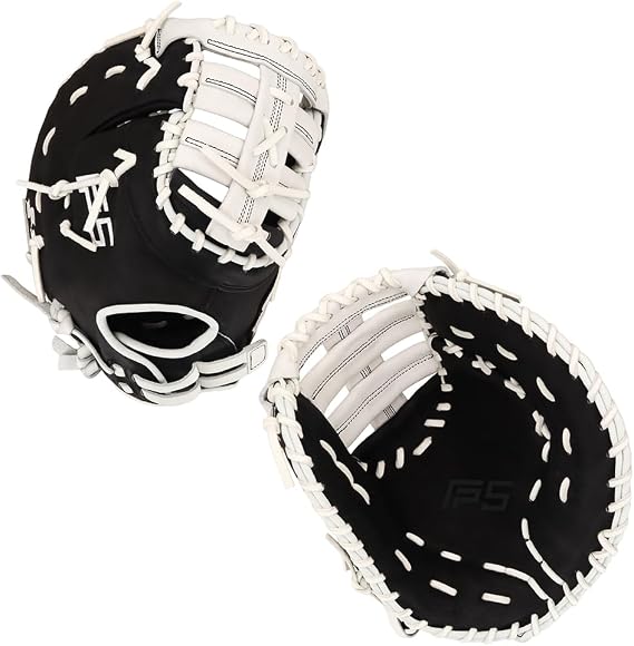 SSK FP5 Fastpitch Softball First Base Mitt 12.5 13 Right & Left Hand Throw Premium Full Leather Softball Glove