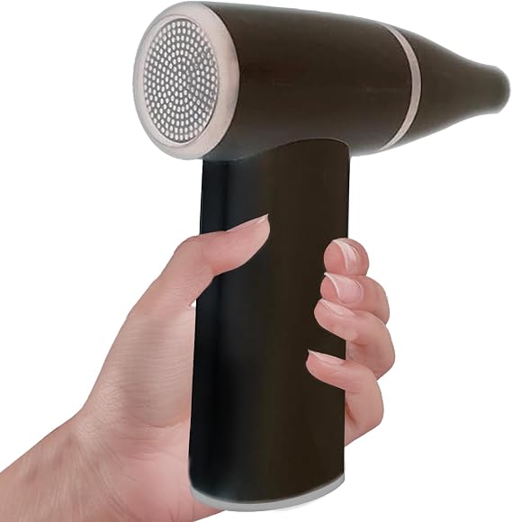 Handheld Portable Turbo Fan, 100000 RPM Hight Speed USB Rechargeable Mini Personal Fan, 4 Speeds Rechargeable, Personal Travel Essentials for Men Women, Black