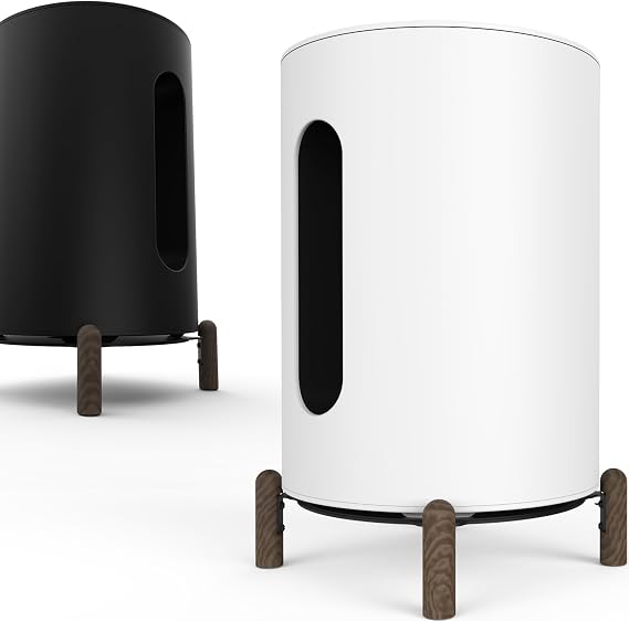 Black Walnut Stand for Sonos Sub Mini Black Walnut