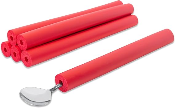 Rehabilitation Advantage Foam Grip Tubing, 6 Pack, 12 Inch Comfort Grips