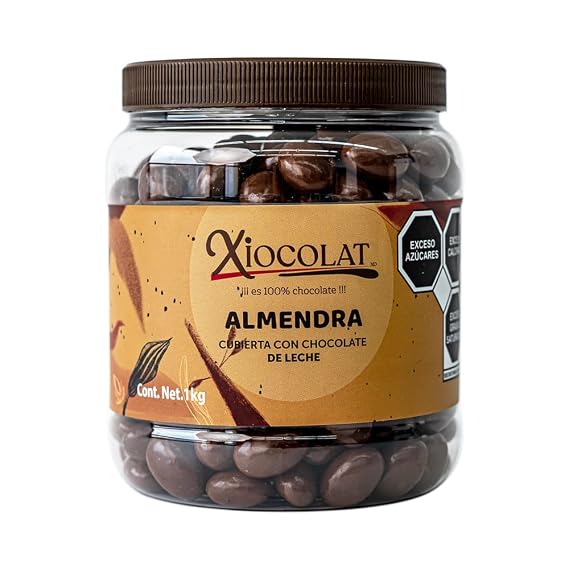Xiocolat Almendra con Chocolate de Leche (1 Vitrolero)
