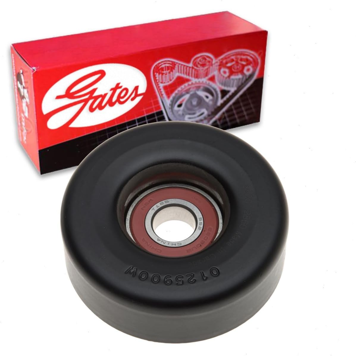 Gates DriveAlign Drive Belt Idler Pulley compatible with Ford Ranger 2.5L 3.0L 4.0L L4 V6 1992-2011