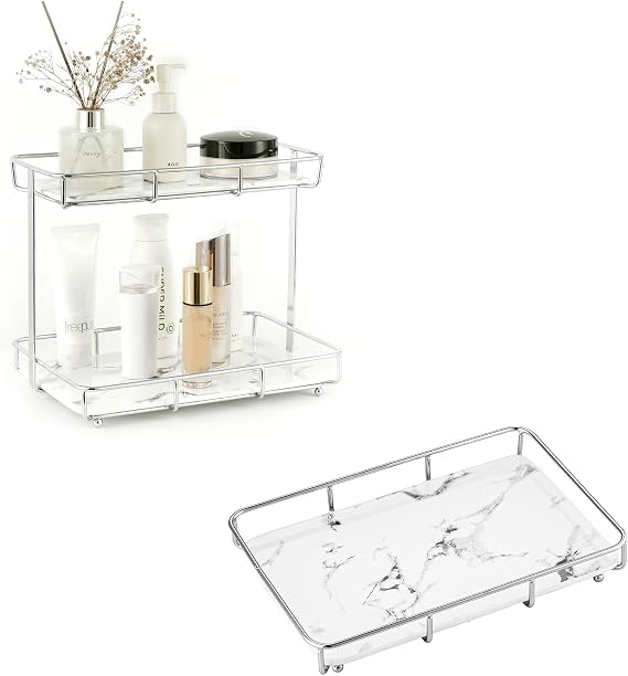 Sliver Countertop Organizer Double & Single Layer
