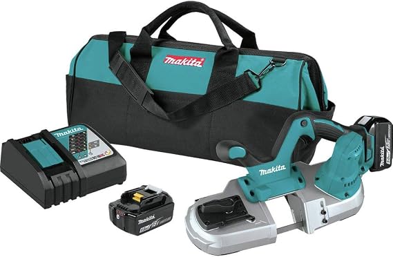 Makita XBP03T 18V LXT Lithium-Ion Cordless Compact Band Saw Kit (5.0Ah)