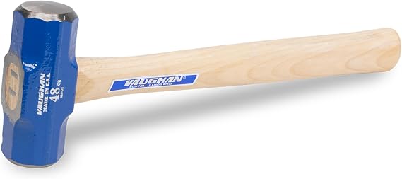 VAUGHAN Double Face Engineer Hammer, 3 Lbs, Assembled in the USA
