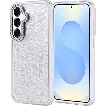 Spia Samsung Galaxy S25 Plus ile Uyumlu Kılıf Gümüş Kapi Kapak Taşlı (Samsung Galaxy S25 Plus ile Uyumlu, Gümüş)